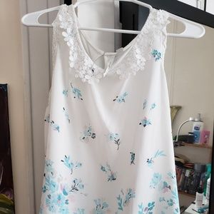 Lauren Conrad medium white blouse